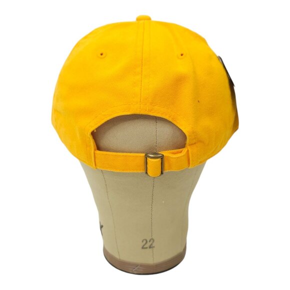 Young Living Essential Oils Tuck Strap Cap Washed Chino Twill Gold Baseball Hat - Picture 4 of 13